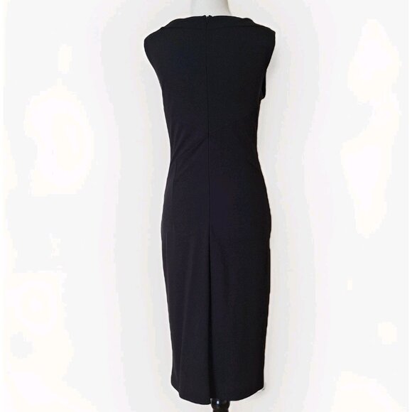 NAF NAF BODYCON BLACK DRESS SIZE 38 SIZE 6 - Picture 3 of 6